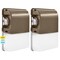Luxrite Outdoor Dusk to Dawn LED Wall Pack 15/20/25W Up to 3000LM 3CCT 3000K-5000K IP65 Frosted, 2PK LR40616-2PK - alternate 1